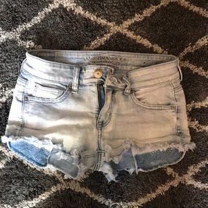 American Eagle low rise jean shorts